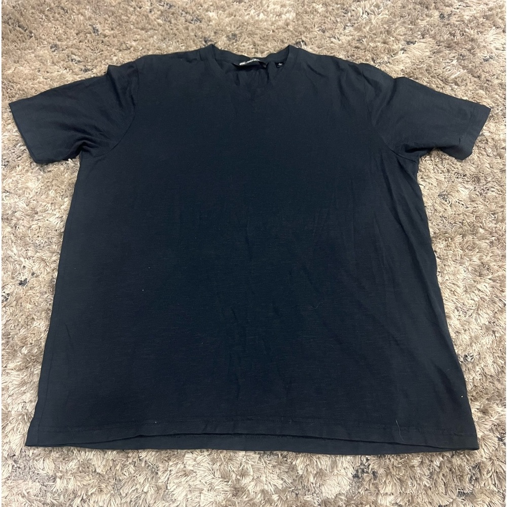 Travis Matthew Shirt Mens Large Black Lightweight‎  Casual Short Sleeve Tee